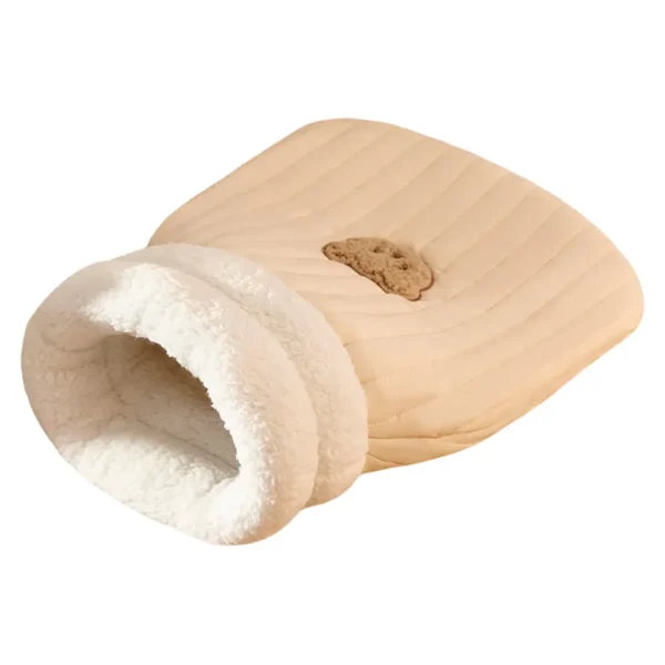 Funny Tunnel Cat Nest Warm Cat Cave Bed Soft Plush Cat Bed for Indoor Puppy and Kitten - Image 2