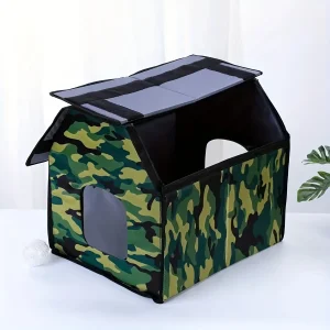 1pc-Pet supplies, winter pet shelter, easy to assemble and disassemble, portable folding cat bed , suitable for cats and dogs